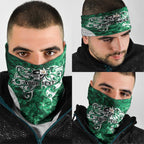 Queensland Maori Kiwi Personalised Neck Gaiter Kikirangi Papua Shell Maori Tribal Tattoo - Aussie Hoodie