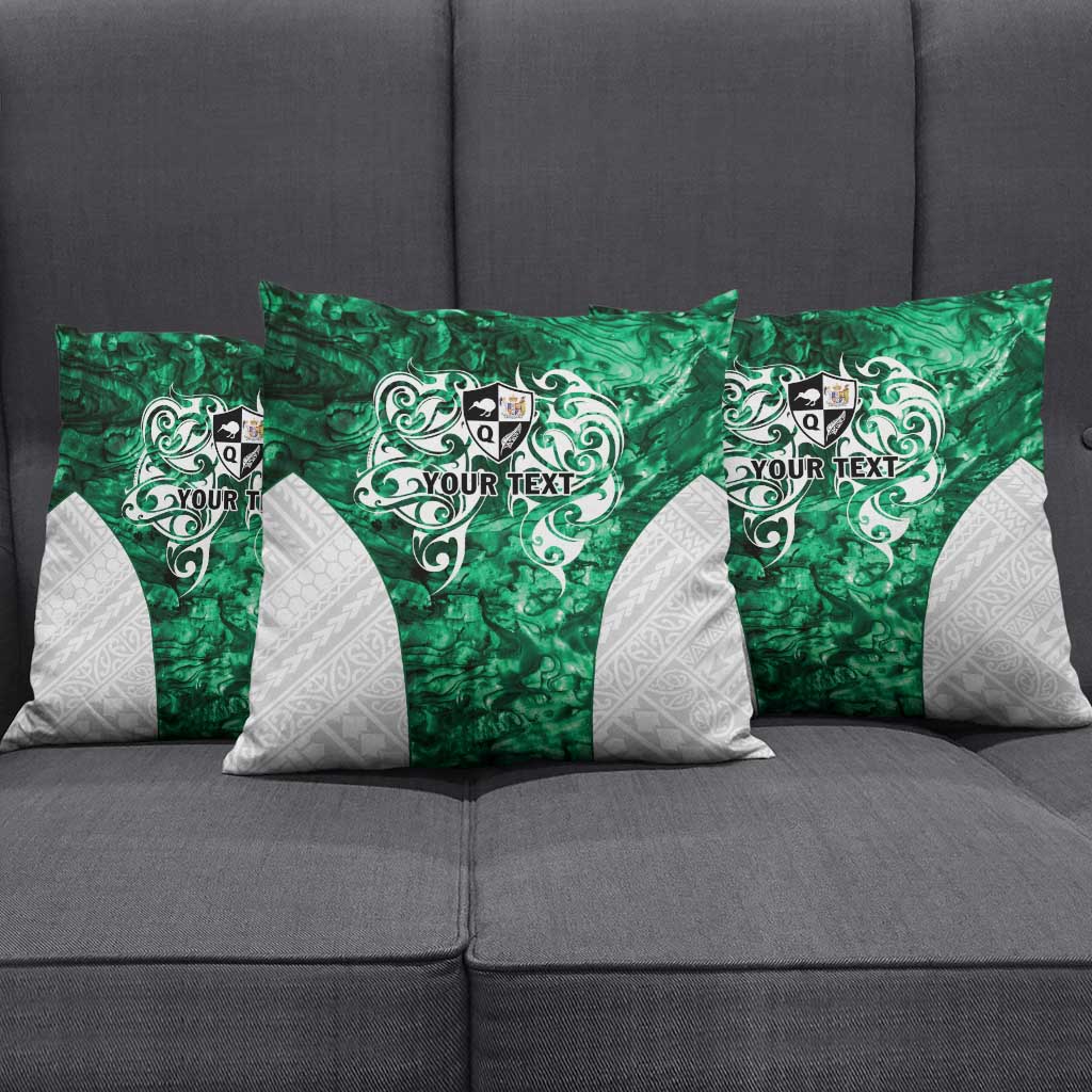 Queensland Maori Kiwi Personalised Pillow Cover Kikirangi Papua Shell Maori Tribal Tattoo - Aussie Hoodie