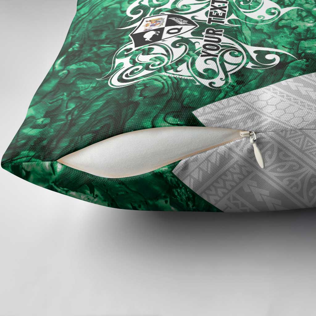 Queensland Maori Kiwi Personalised Pillow Cover Kikirangi Papua Shell Maori Tribal Tattoo - Aussie Hoodie