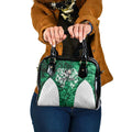 Queensland Maori Kiwi Personalised Shoulder Handbag Kikirangi Papua Shell Maori Tribal Tattoo