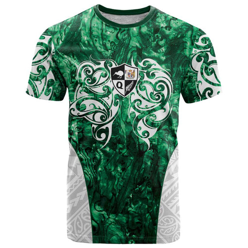 Queensland Maori Kiwi Personalised T Shirt Kikirangi Papua Shell Maori Tribal Tattoo