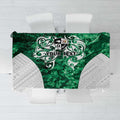 Queensland Maori Kiwi Personalised Tablecloth Kikirangi Papua Shell Maori Tribal Tattoo
