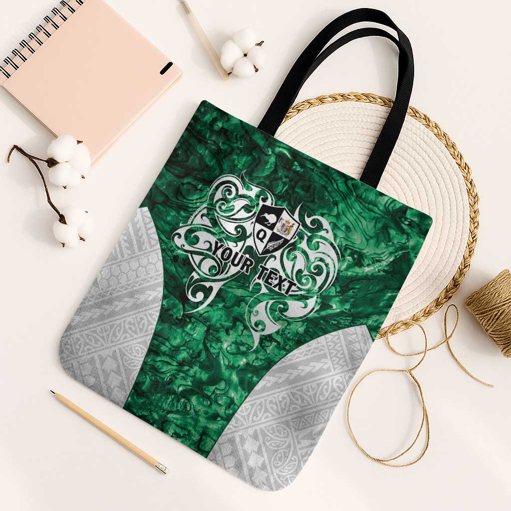 Queensland Maori Kiwi Personalised Tote Bag Kikirangi Papua Shell Maori Tribal Tattoo - Aussie Hoodie