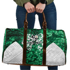 Queensland Maori Kiwi Personalised Travel Bag Kikirangi Papua Shell Maori Tribal Tattoo - Aussie Hoodie