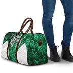 Queensland Maori Kiwi Personalised Travel Bag Kikirangi Papua Shell Maori Tribal Tattoo - Aussie Hoodie