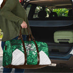 Queensland Maori Kiwi Personalised Travel Bag Kikirangi Papua Shell Maori Tribal Tattoo - Aussie Hoodie