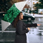 Queensland Maori Kiwi Personalised Umbrella Kikirangi Papua Shell Maori Tribal Tattoo - Aussie Hoodie