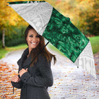 Queensland Maori Kiwi Personalised Umbrella Kikirangi Papua Shell Maori Tribal Tattoo - Aussie Hoodie