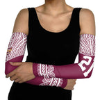 Queensland Maori Nga Hau E Wha Custom Arm Sleeves Polynesian Maori Tribal Pattern - Aussie Hoodie