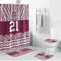 Queensland Maori Nga Hau E Wha Custom Bathroom Set Polynesian Maori Tribal Pattern - Aussie Hoodie