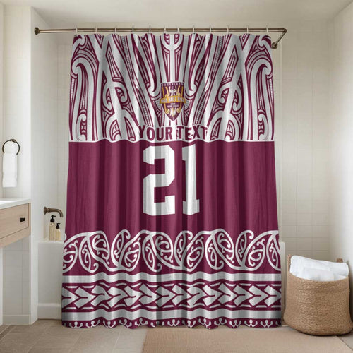 Queensland Maori Nga Hau E Wha Custom Bathroom Set Polynesian Maori Tribal Pattern - Aussie Hoodie