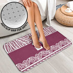 Queensland Maori Nga Hau E Wha Custom Bathroom Set Polynesian Maori Tribal Pattern - Aussie Hoodie