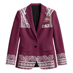 Queensland Maori Nga Hau E Wha Custom Blazer Polynesian Maori Tribal Pattern - Aussie Hoodie