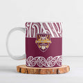 Queensland Maori Nga Hau E Wha Custom Ceramic Mug Polynesian Maori Tribal Pattern - Aussie Hoodie