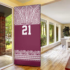 Queensland Maori Nga Hau E Wha Custom Door Cover Polynesian Maori Tribal Pattern - Aussie Hoodie