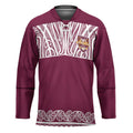 Queensland Maori Nga Hau E Wha Custom Hockey Jersey Polynesian Maori Tribal Pattern - Aussie Hoodie