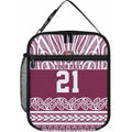 Queensland Maori Nga Hau E Wha Custom Lunch Bag Polynesian Maori Tribal Pattern