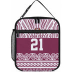 Queensland Maori Nga Hau E Wha Custom Lunch Bag Polynesian Maori Tribal Pattern
