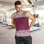 Queensland Maori Nga Hau E Wha Custom Men Tank Top Polynesian Maori Tribal Pattern