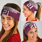 Queensland Maori Nga Hau E Wha Custom Neck Gaiter Polynesian Maori Tribal Pattern - Aussie Hoodie