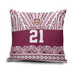 Queensland Maori Nga Hau E Wha Custom Pillow Cover Polynesian Maori Tribal Pattern - Aussie Hoodie