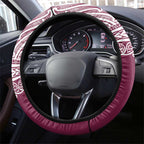 Queensland Maori Nga Hau E Wha Steering Wheel Cover Polynesian Maori Tribal Pattern
