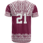 Queensland Maori Nga Hau E Wha Custom T Shirt Polynesian Maori Tribal Pattern