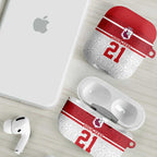 Queensland Tonga Custom AirPods Case QLD with Tongan Ngatu Pattern - Aussie Hoodie