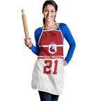 Queensland Tonga Custom Apron QLD with Tongan Ngatu Pattern - Aussie Hoodie
