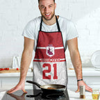 Queensland Tonga Custom Apron QLD with Tongan Ngatu Pattern - Aussie Hoodie