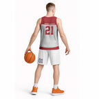 Queensland Tonga Custom Basketball Jersey QLD with Tongan Ngatu Pattern - Aussie Hoodie