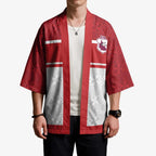 Queensland Tonga Custom Kimono QLD with Tongan Ngatu Pattern - Aussie Hoodie
