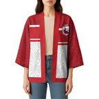 Queensland Tonga Custom Kimono QLD with Tongan Ngatu Pattern - Aussie Hoodie