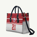 Queensland Tonga Custom Leather Bag QLD with Tongan Ngatu Pattern - Aussie Hoodie