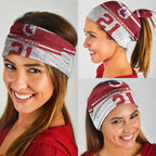Queensland Tonga Custom Neck Gaiter QLD with Tongan Ngatu Pattern - Aussie Hoodie
