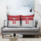Queensland Tonga Custom Pillow Cover QLD with Tongan Ngatu Pattern - Aussie Hoodie