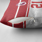 Queensland Tonga Custom Pillow Cover QLD with Tongan Ngatu Pattern - Aussie Hoodie