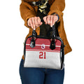 Queensland Tonga Custom Shoulder Handbag QLD with Tongan Ngatu Pattern