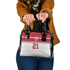 Queensland Tonga Custom Shoulder Handbag QLD with Tongan Ngatu Pattern