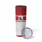 Queensland Tonga Custom Skinny Tumbler QLD with Tongan Ngatu Pattern