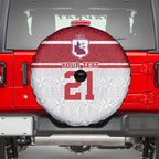 Queensland Tonga Custom Spare Tire Cover QLD with Tongan Ngatu Pattern