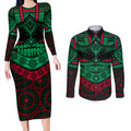 rabbitohs-rugby-couples-matching-long-sleeve-bodycon-dress-and-long-sleeve-button-shirts-polynesian-and-aboriginal-special-version