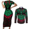 rabbitohs-rugby-couples-matching-short-sleeve-bodycon-dress-and-long-sleeve-button-shirts-polynesian-and-aboriginal-special-version