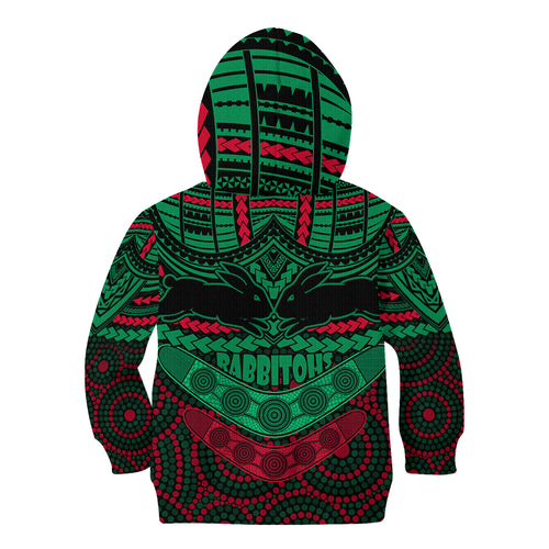 rabbitohs-rugby-kid-hoodie-polynesian-and-aboriginal-special-version
