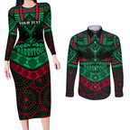 custom-rabbitohs-rugby-couples-matching-long-sleeve-bodycon-dress-and-long-sleeve-button-shirts-polynesian-and-aboriginal-special-version