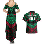 custom-rabbitohs-rugby-couples-matching-summer-maxi-dress-and-hawaiian-shirt-polynesian-and-aboriginal-special-version