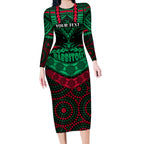 custom-rabbitohs-rugby-long-sleeve-bodycon-dress-polynesian-and-aboriginal-special-version