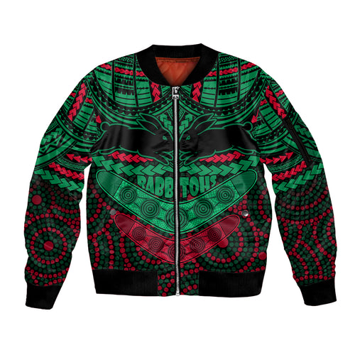 custom-rabbitohs-rugby-sleeve-zip-bomber-jacket-polynesian-and-aboriginal-special-version