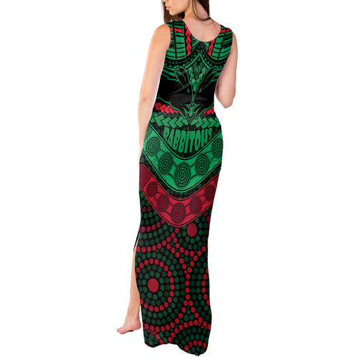 custom-rabbitohs-rugby-tank-maxi-dress-polynesian-and-aboriginal-special-version