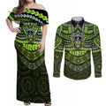 custom-raiders-rugby-couples-matching-off-shoulder-maxi-dress-and-long-sleeve-button-shirts-polynesian-and-aboriginal-special-version